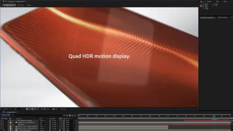 After effects phone orange ui  1 