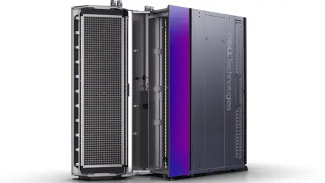 Open dell enclosed rear door heat exchanger erdhx