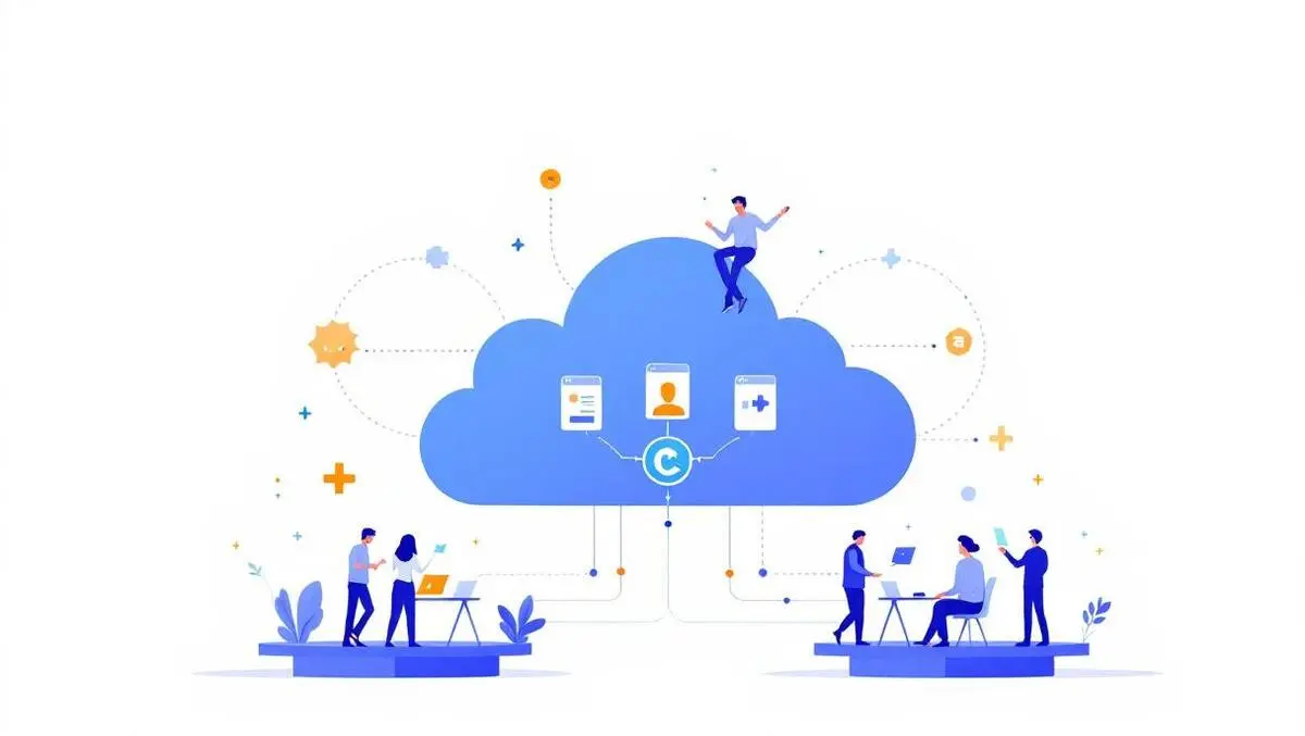 Seamless cloud platforms digital connections unified customer service collaboration