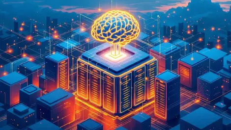 Singapore data center skyline ai brain observability hybrid cloud