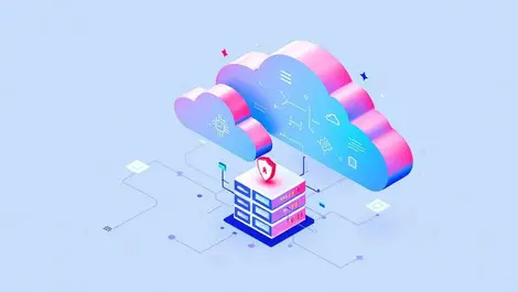 3d interlocking clouds over datacenter ai security hybrid multicloud