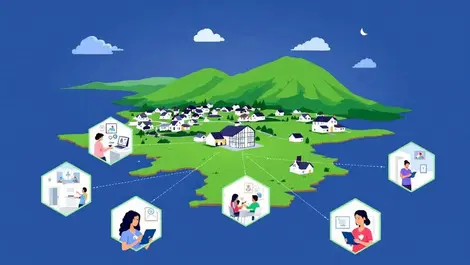 Isle of man coast town digital health homes innovation testbed
