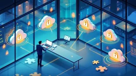 Ciso glass office cloud servers machine identities access locks