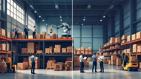 Australian warehouse execs vs floor managers digital vs cost focus