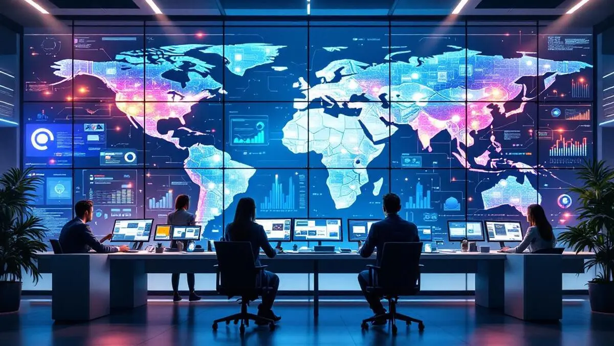 Ai driven global hq control room cloud dashboards consumer goods