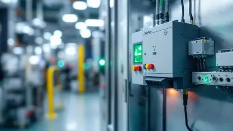 Industrial control panel modular circuit protection soft starter efficient