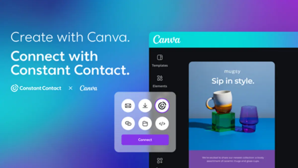 Constant Contact & Canva expand integration for small firms